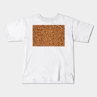 Brown cane sugar closeup Kids T-Shirt